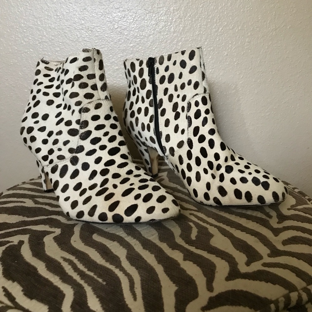 INC Hannah Dalmatian Boots